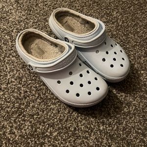 Light blue Crocs